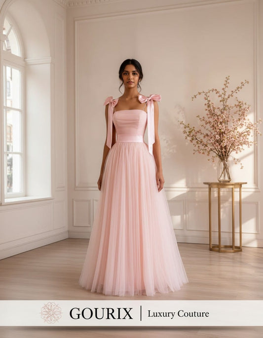 Blush Elegance One-Piece Gown