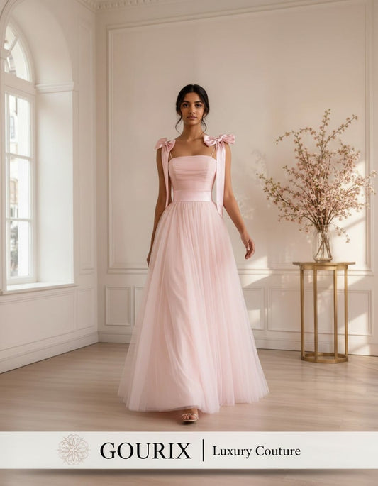 Blush Elegance One-Piece Gown