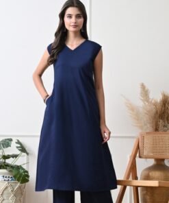 Chic Cotton Long Coord Sets Sizes Co-ord Sets - Casual Design